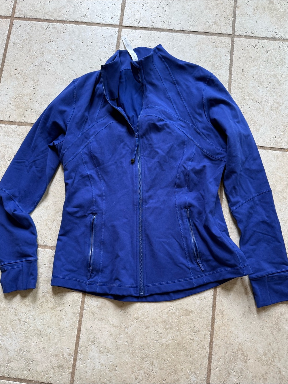 Women’s Royal Purple Full-Zip Define Jacket Size